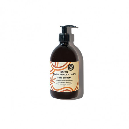 Savon Liquide Mains Visage & Corps - Coco Exotique - Le Gang des Bulles - Paulette Store