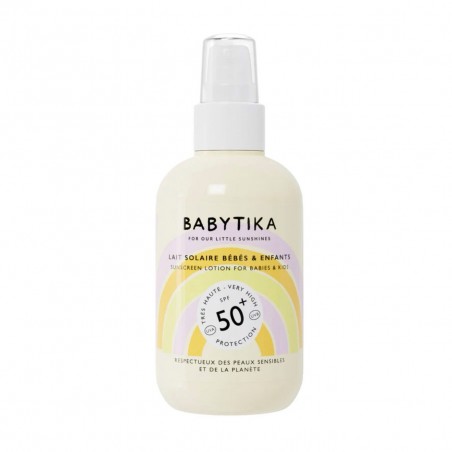 Lait Solaire SPF50+ Babytika - Mimitika - Crème Solaire - Paulette Store